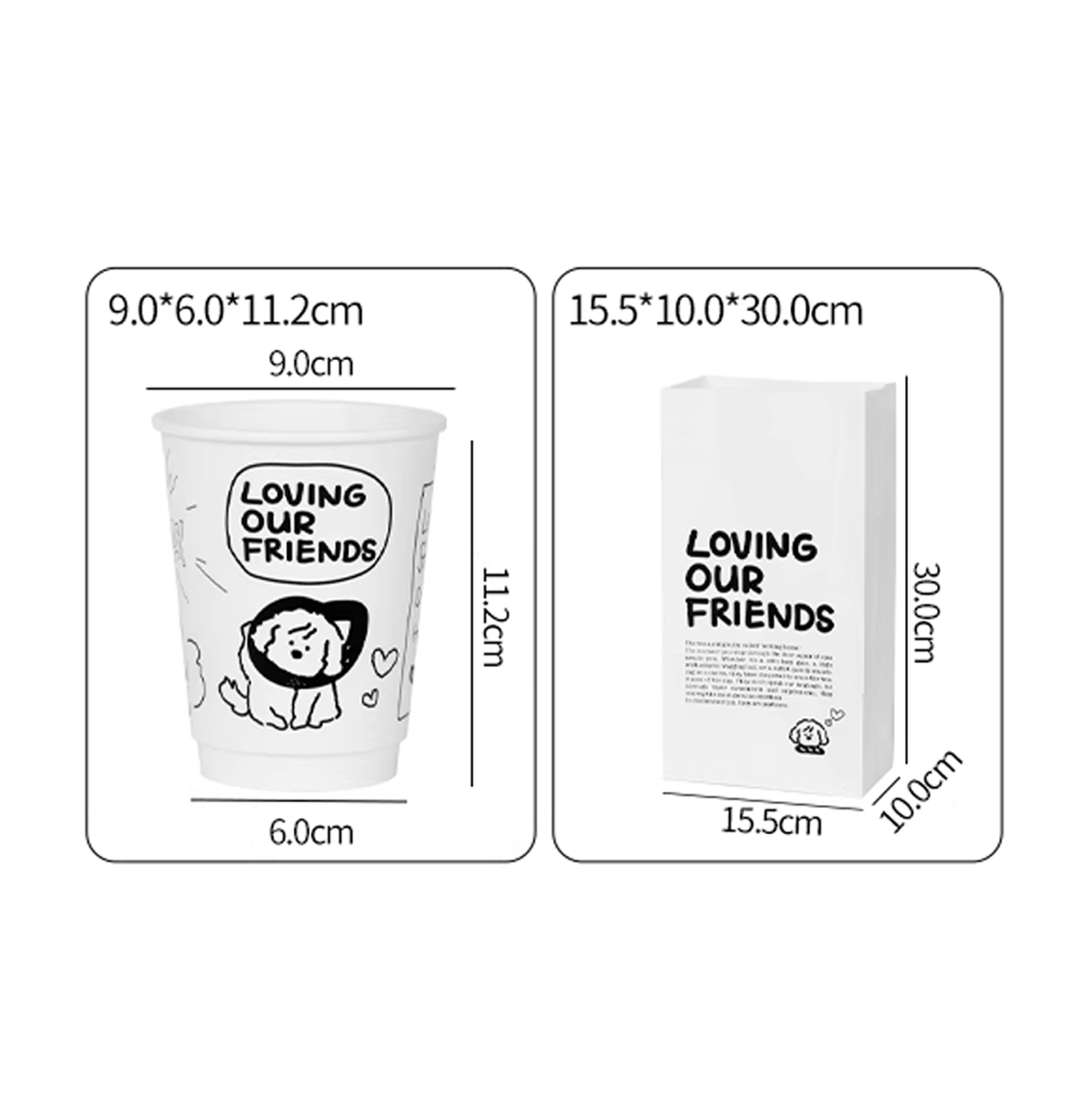 Catering packing bags